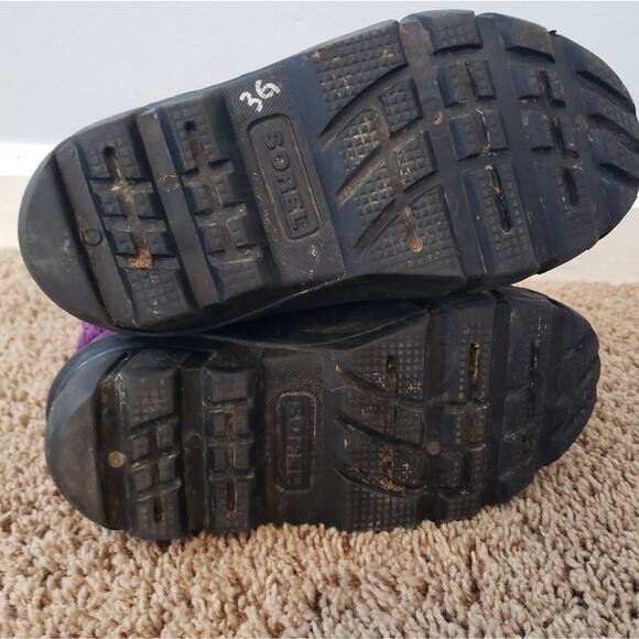 Sorel Flurry disney elsa frozen snow boots girls little kid 12 - Picture 4 of 7